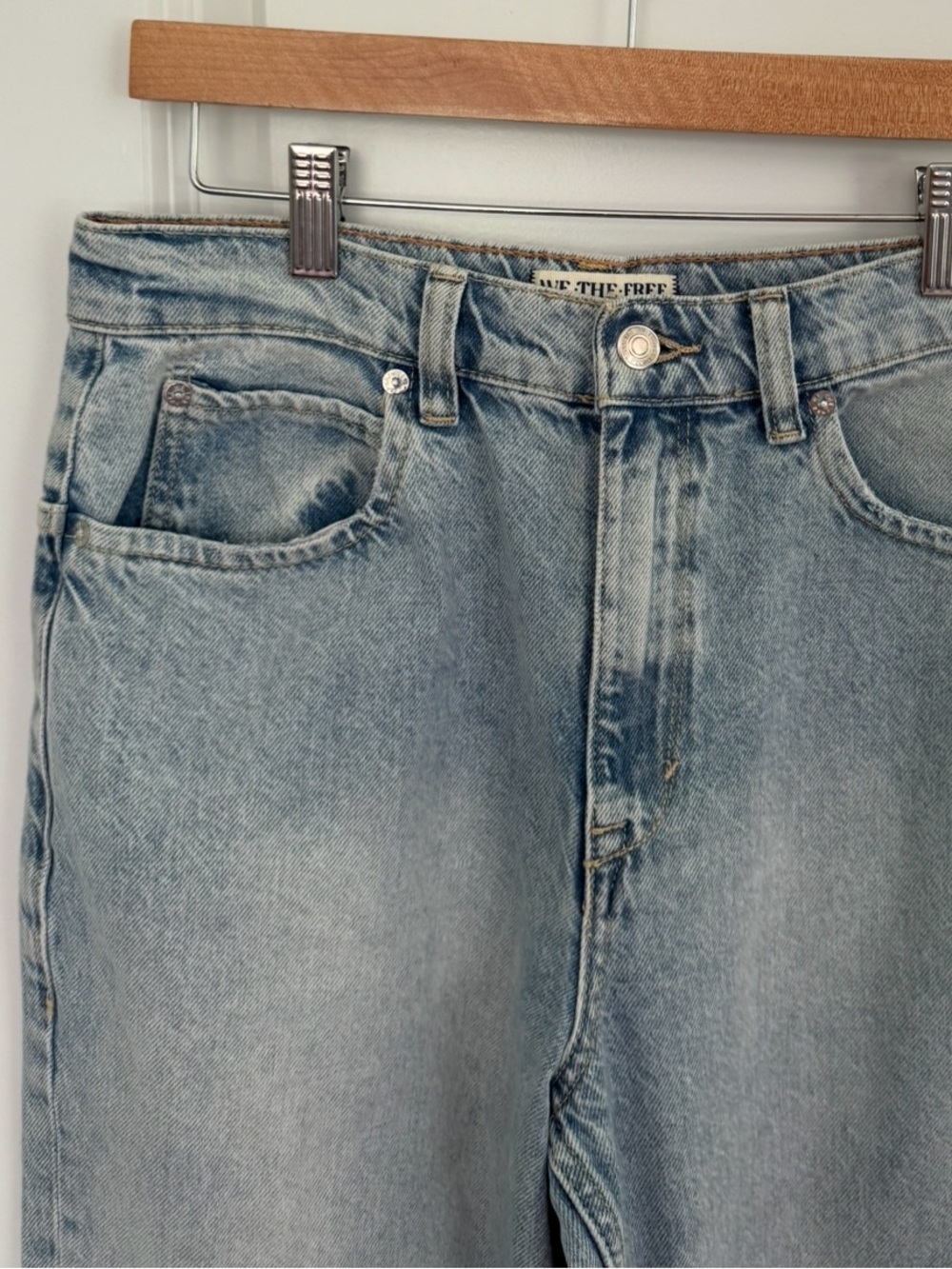 We the Free Tinsley Baggy High-Rise Straighr Leg Jeans - Picture 4 of 16